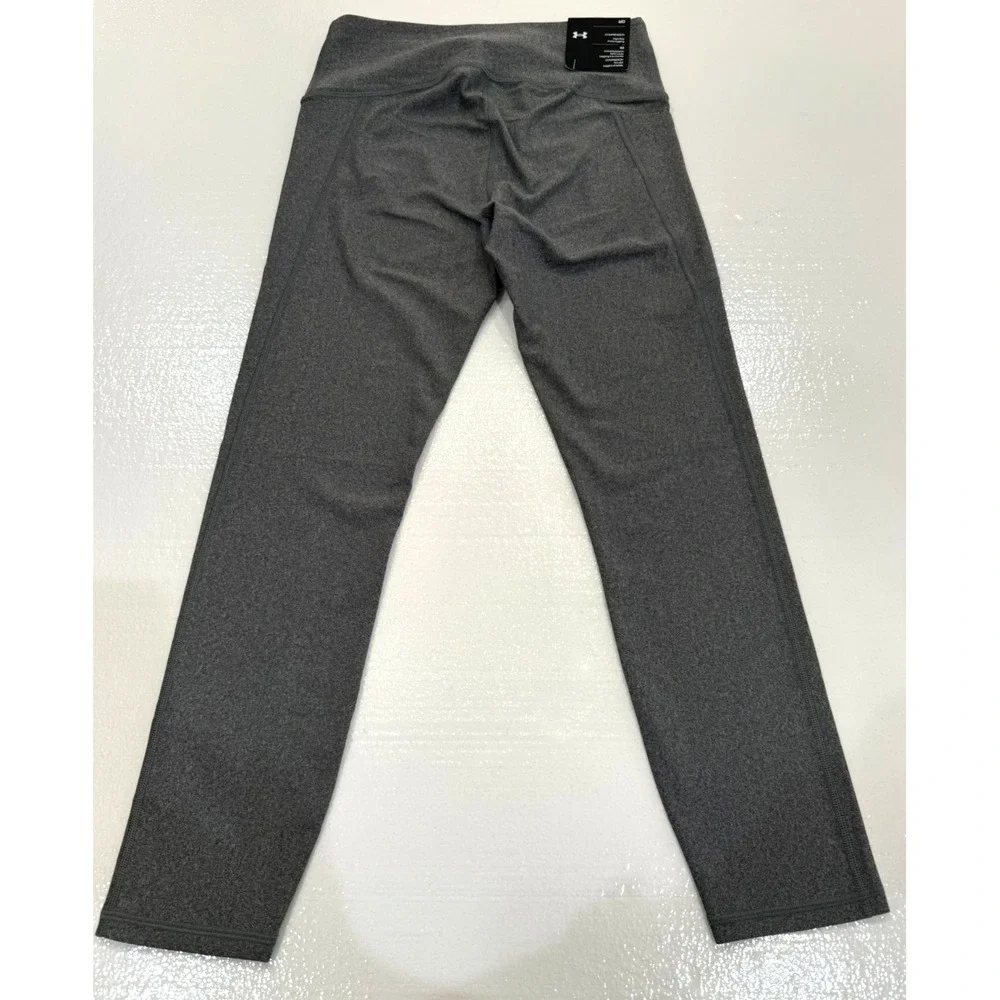 NWT Under Armour Heatgear Compression High Rise Leggings‎ Grey Size Medium